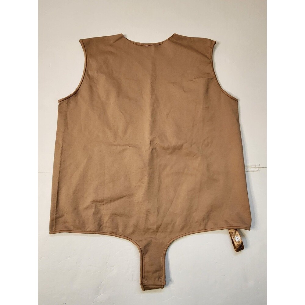 Skims Essentials Crew Neck Sleeveless Bodysuit Womens 4X/5X Sienna